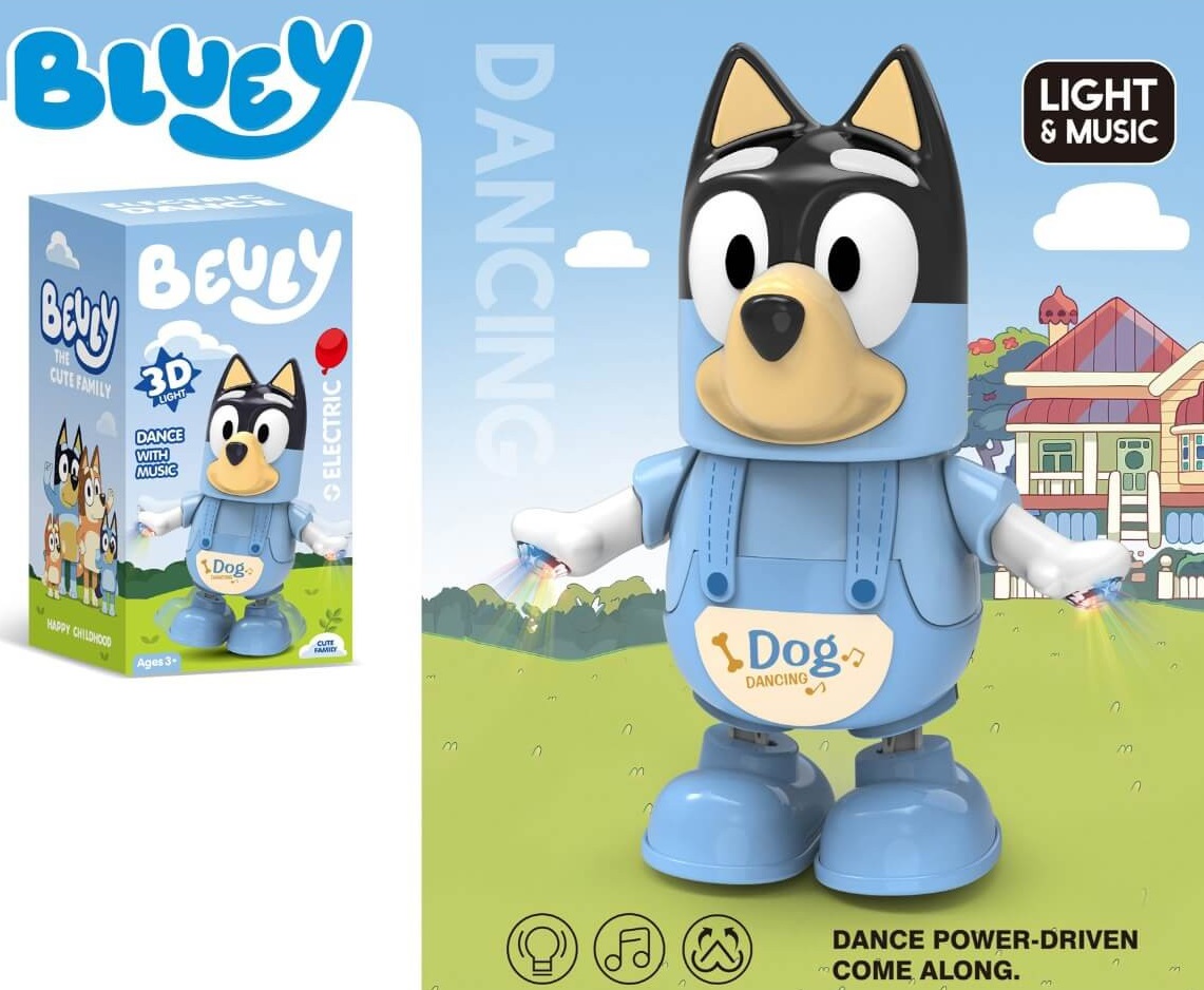 Танцуващо Музикално Куче Блуи, Bluey