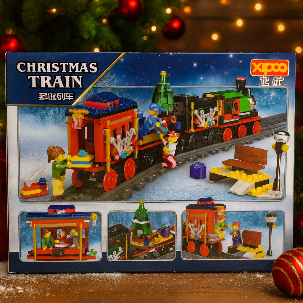 Коледен Конструктор Влак, 538 части