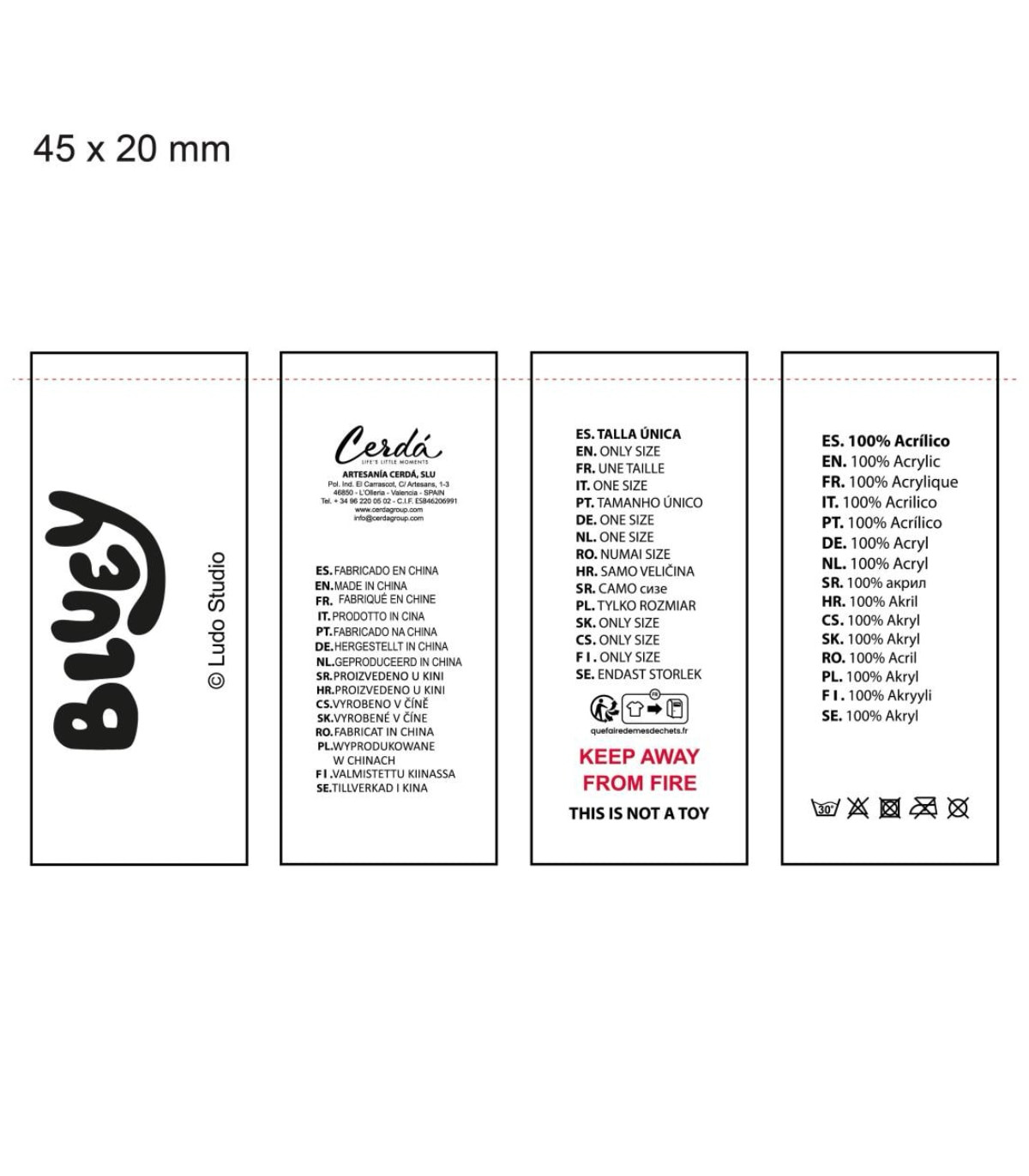 ДЕТСКА ШАПКА С ШАЛ И РЪКАВИЦИ BLUEY