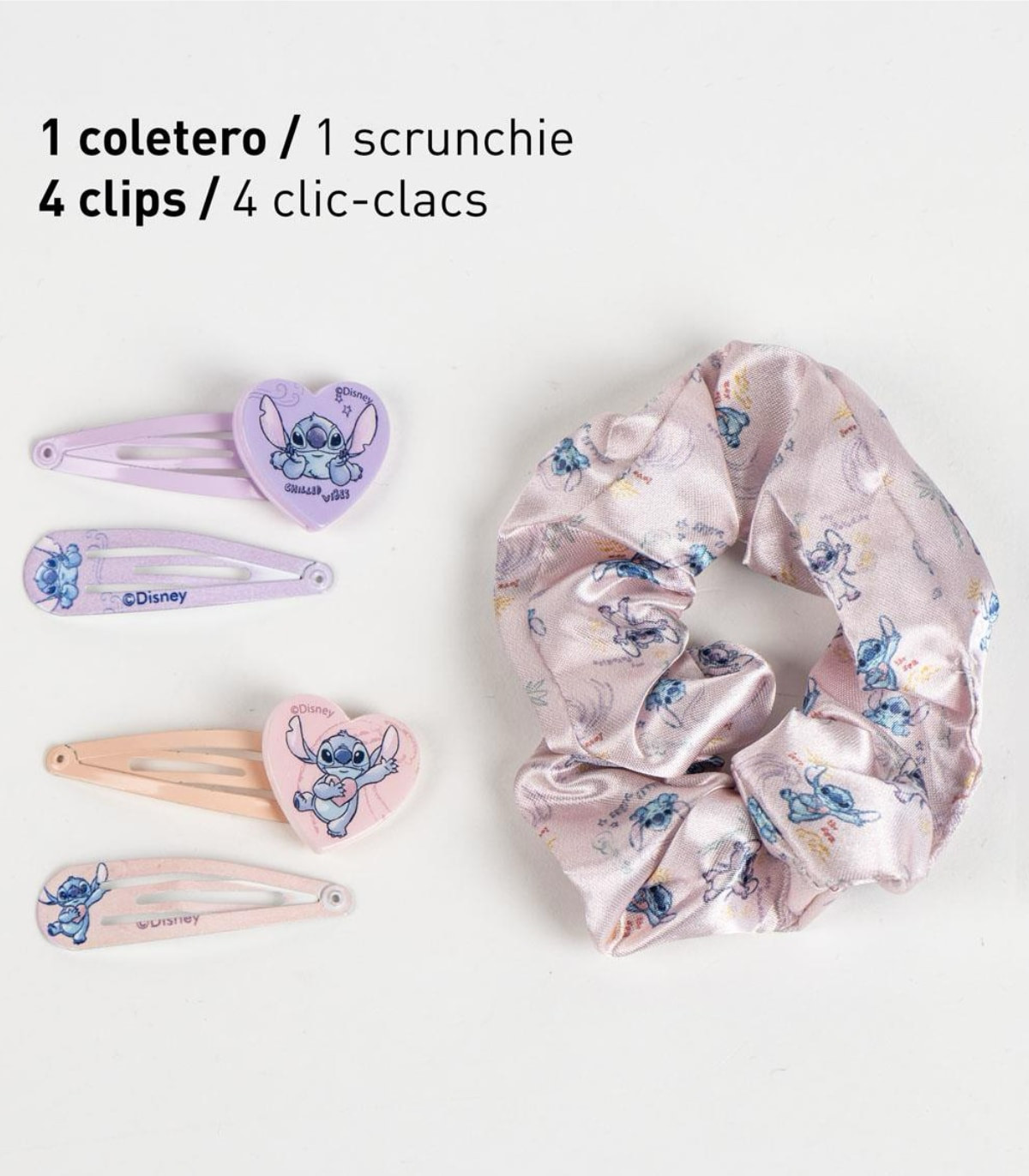 ФИБИ И ЛАСТИЦИ ЗА КОСА 5 БР. В БЛИСТЕР STITCH