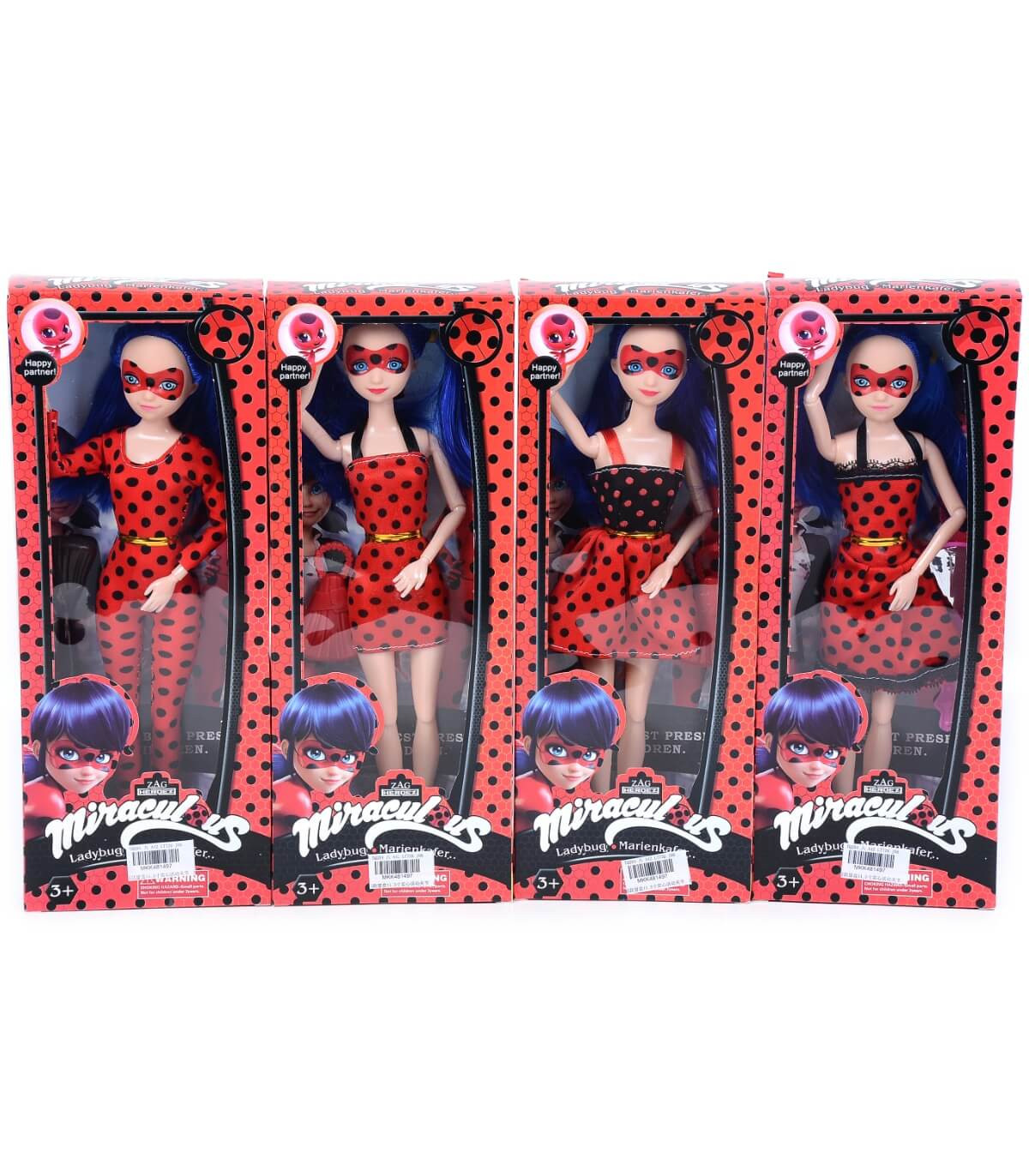 Кукла Калинката и Черният Котарак, Miraculous Ladybug and Cat Noir в Кутия