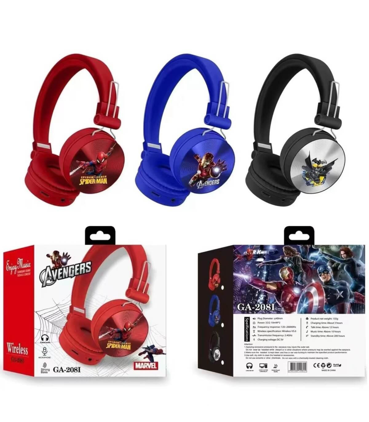 Детски Слушалки Bluetooth Спайдермен, Spider-Man