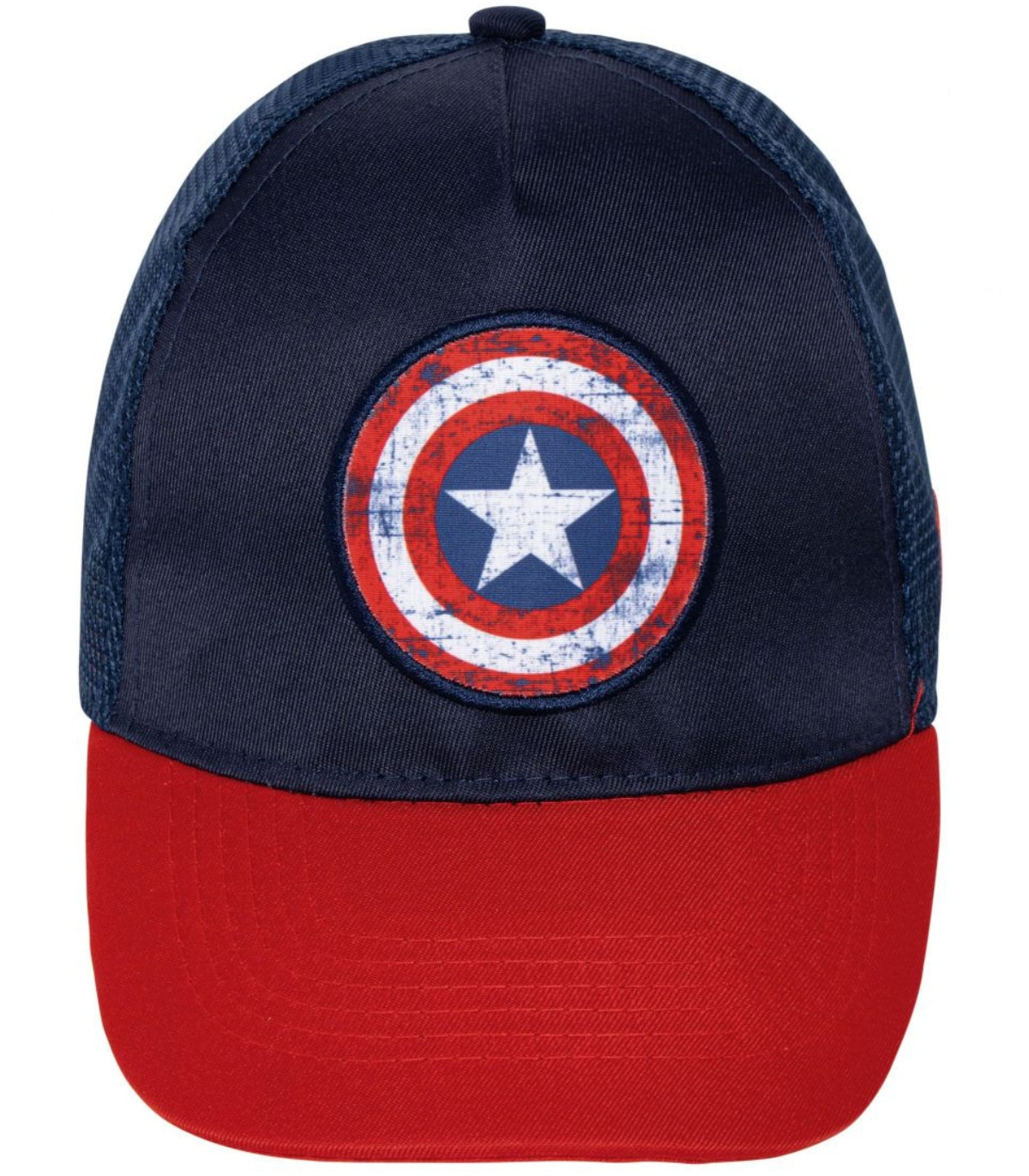 ЮНОШЕСКА ШАПКА С КОЗИРКА И МРЕЖА CAPTAIN AMERICA 56/58
