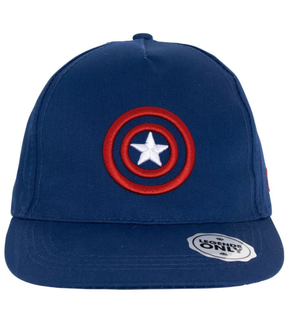 ЮНОШЕСКА ШАПКА С КОЗИРКА И БРОДЕРИЯ CAPTAIN AMERICA 56/58