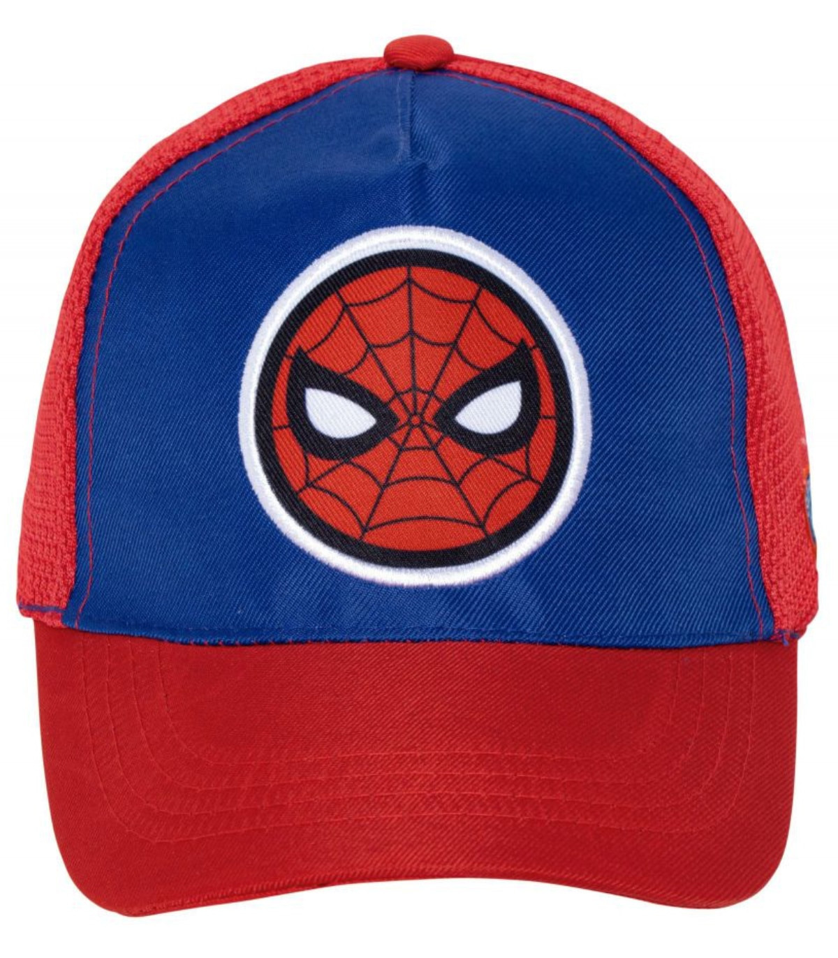 ДЕТСКА ШАПКА С КОЗИРКА И МРЕЖА SPIDER-MAN 51/54