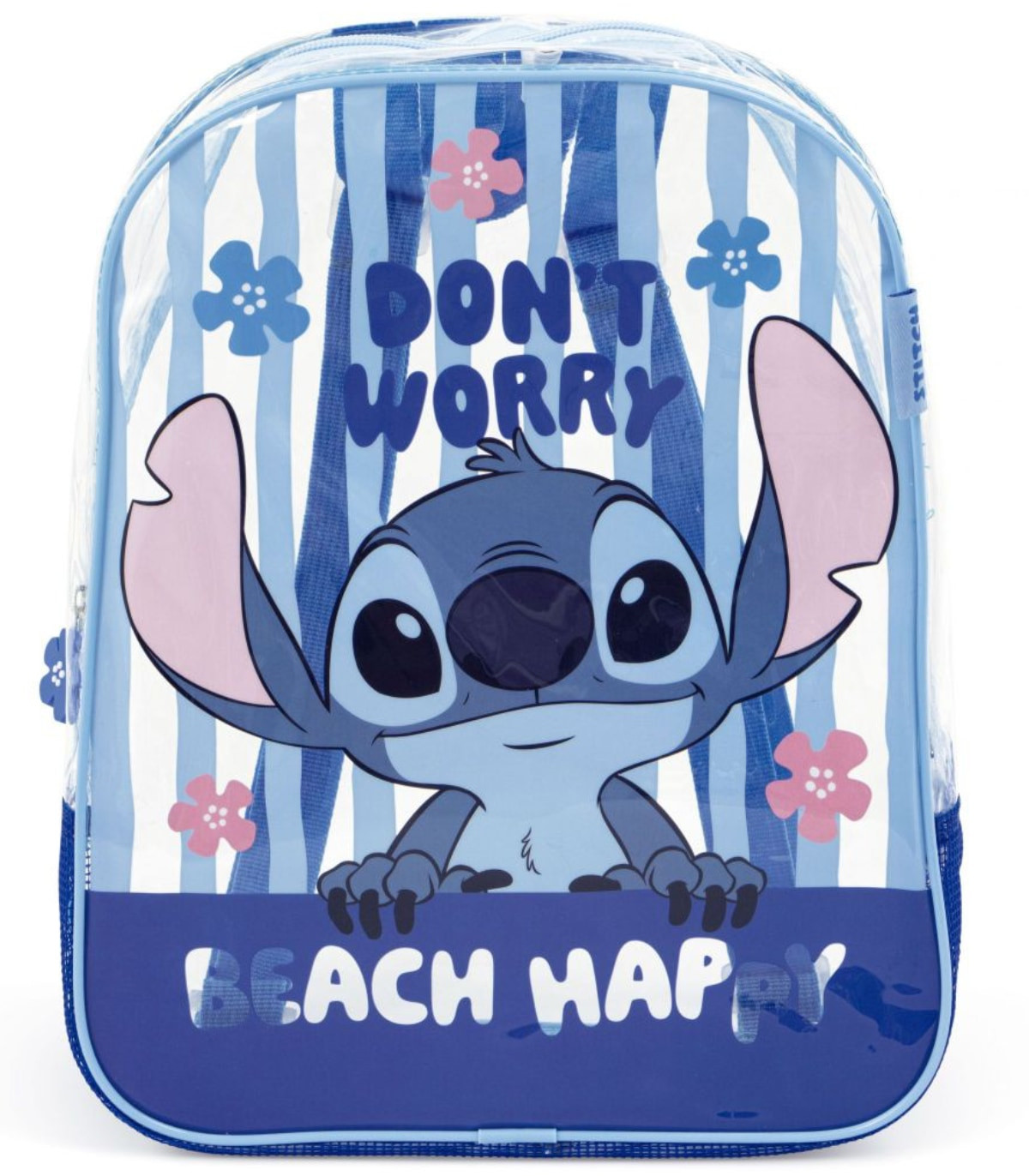 Детска Плажна Раница Прозрачна Стич Stitch с 1 Отделение