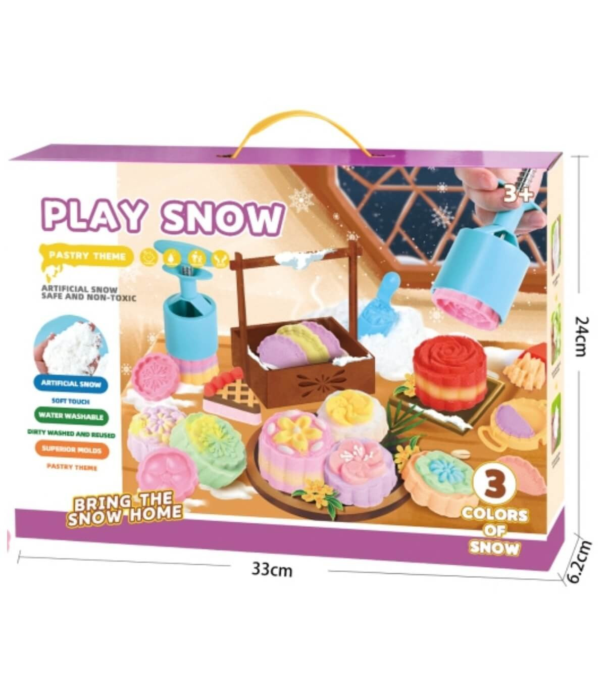 Изкуствен Сняг-пясък за Моделиране Десерти