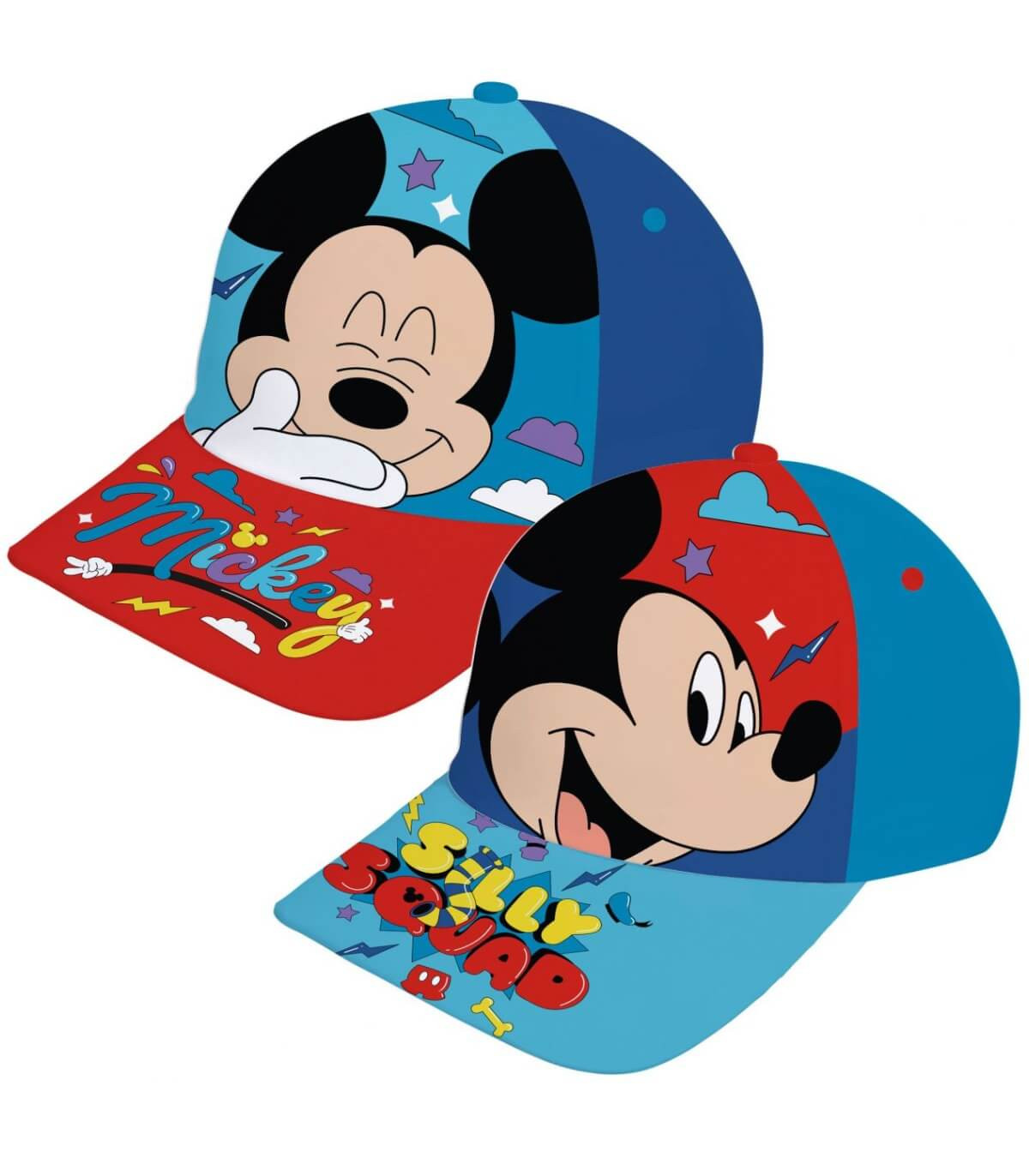 ДЕТСКА ШАПКА С КОЗИРКА MICKEY MOUSE 48/51