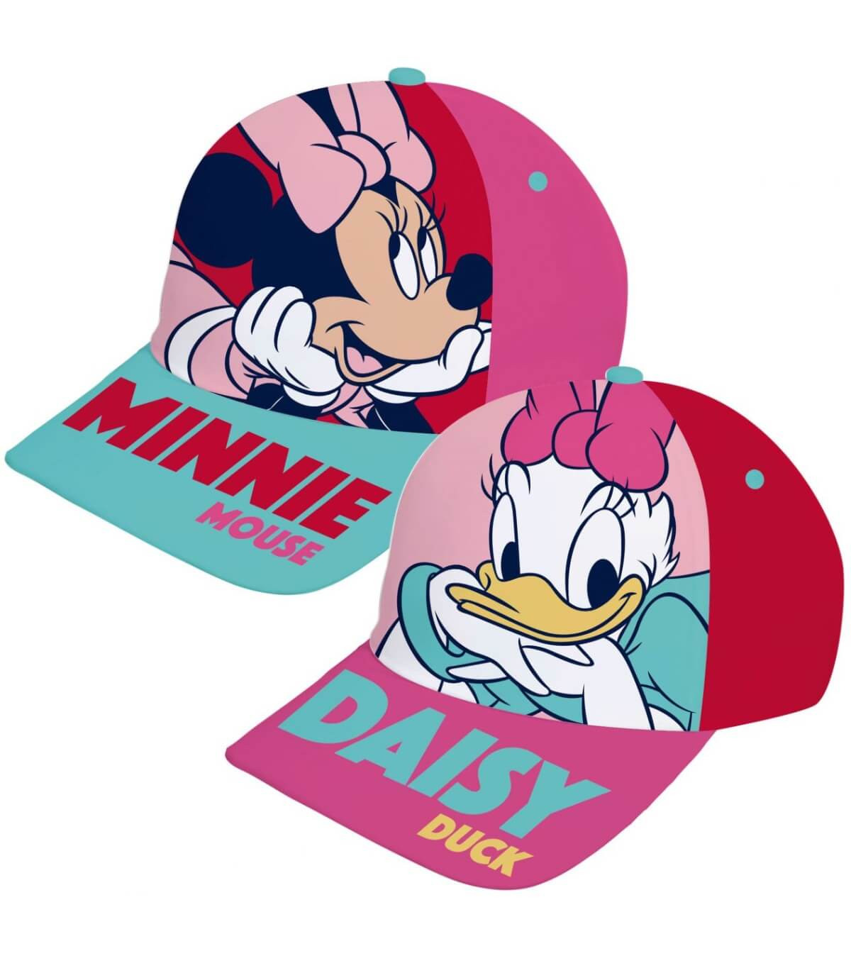 ДЕТСКА ШАПКА С КОЗИРКА MINNIE/DAISY 48/51 : Цвят - Произволен/микс