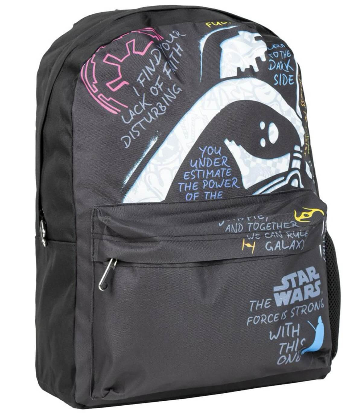Ученическа Раница Star Wars с Голям и Малък Джоб
