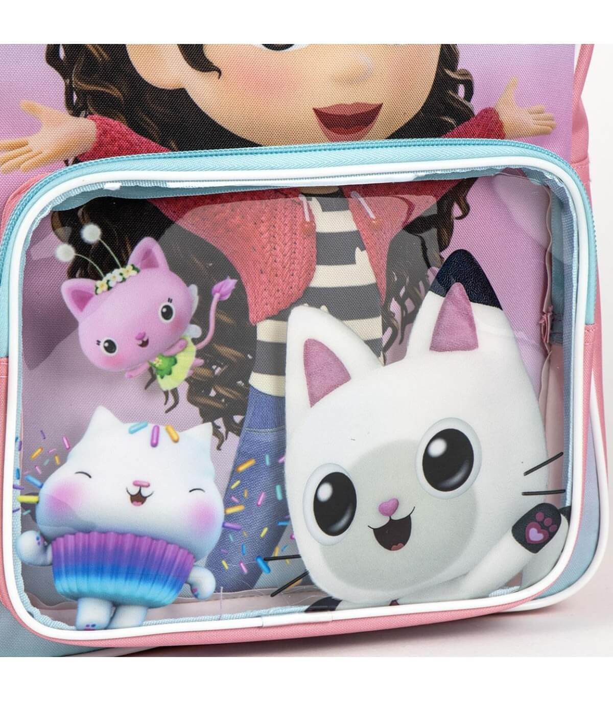 Раница за Детска Градина Gabby с Голям и Прозрачен Малък Преден Джоб