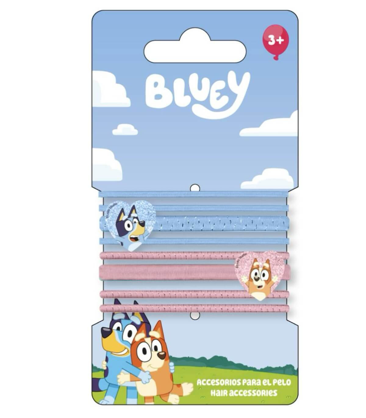 Детски Ластици За Коса 8 Броя  Блуи Bluey