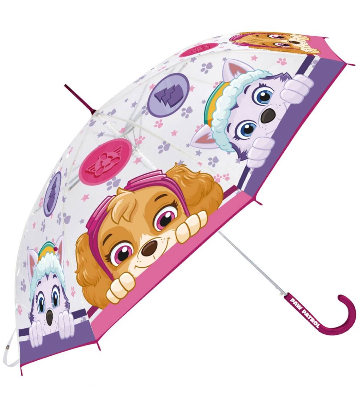 Детски Чадър Механичен EVA Прозрачен Скай Skye Paw Patrol