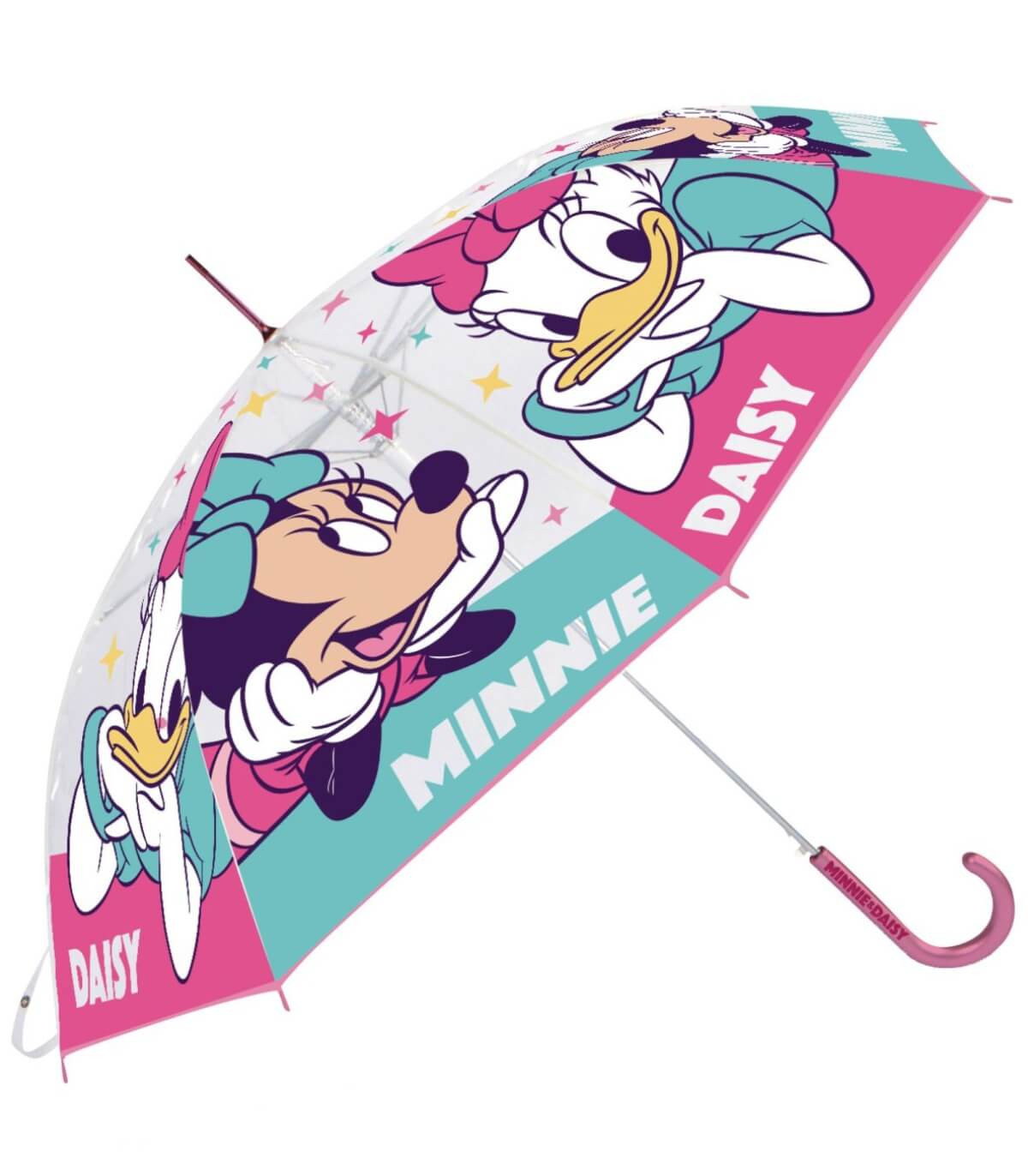 Детски Чадър Механичен EVA Прозрачен Мини Minnie