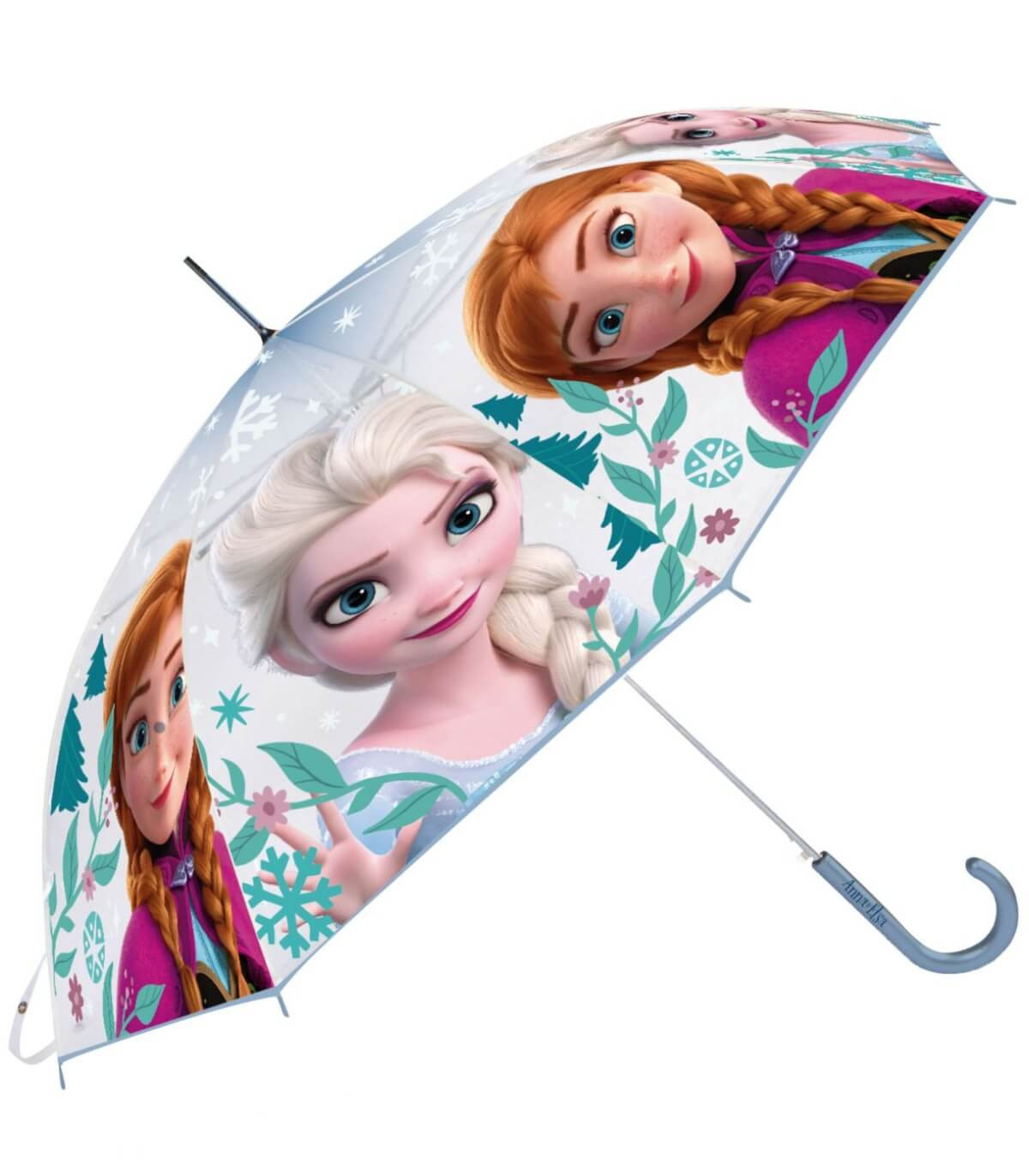 Детски Чадър Механичен EVA Прозрачен Елза Frozen