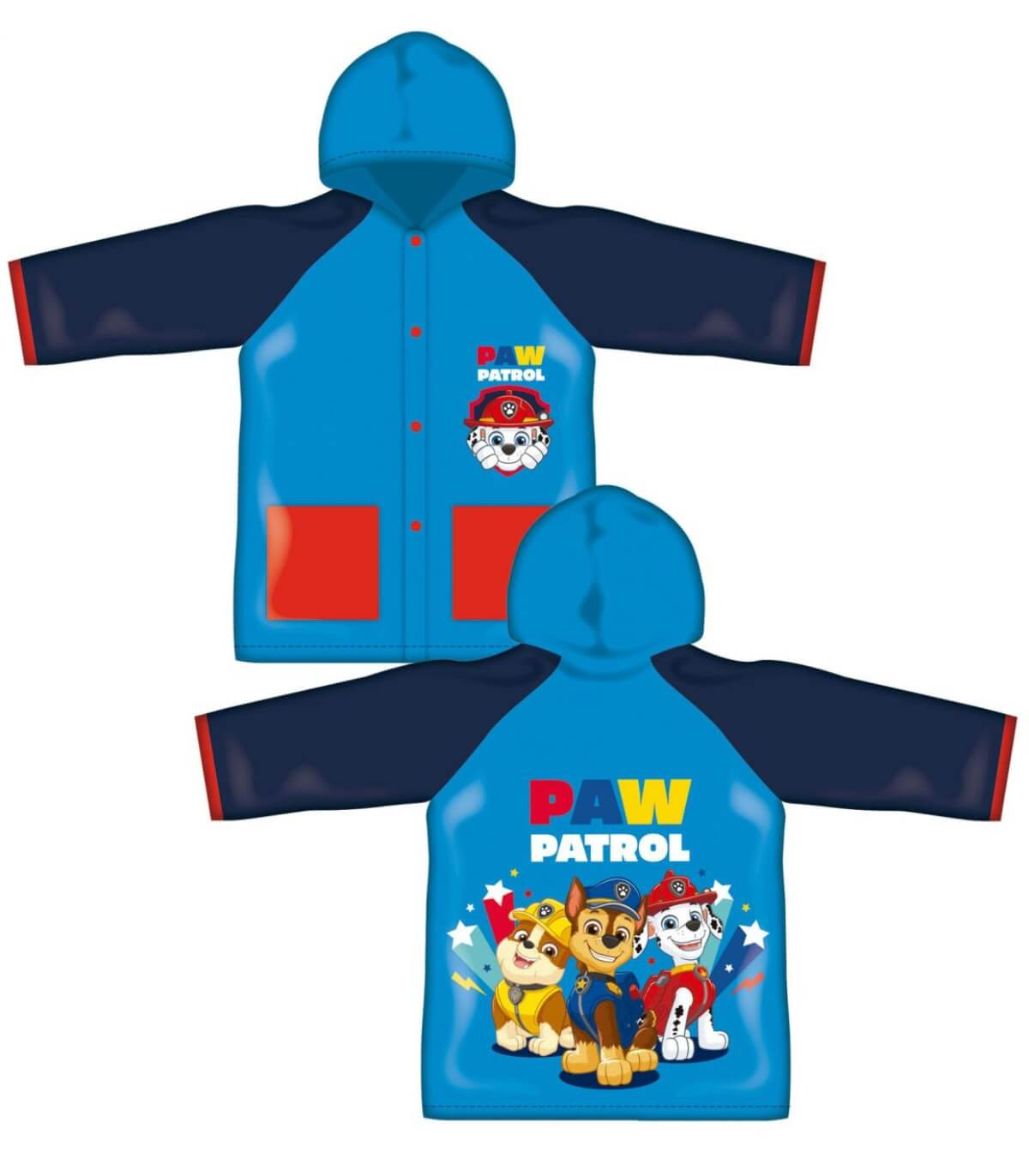 Детски Дъждобран Пес Патрул Paw Patrol 2-6 Год