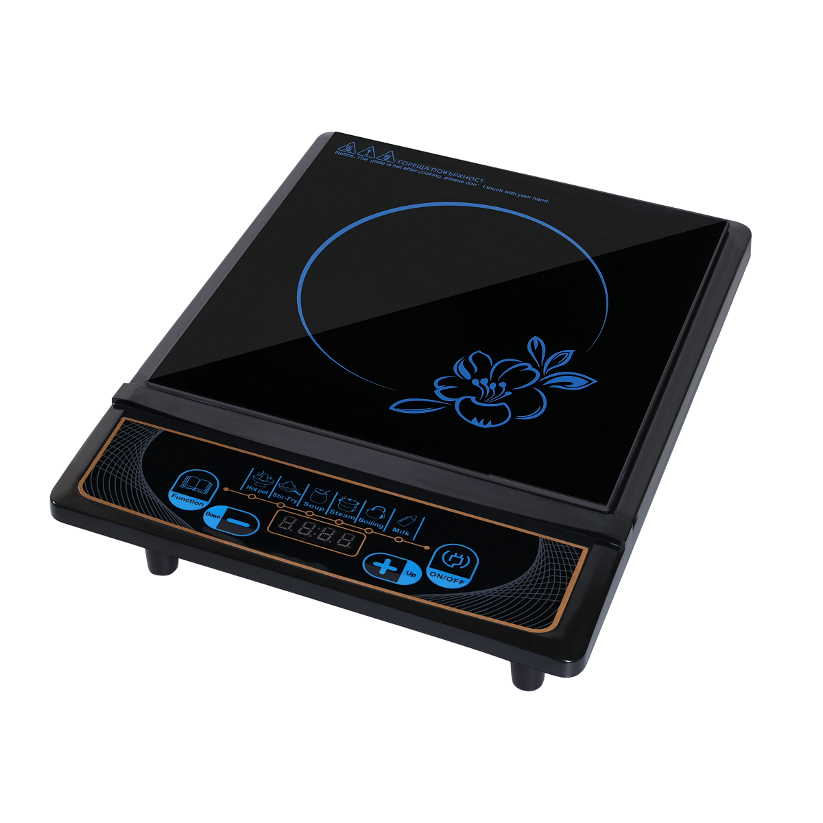 ЕДИНИЧЕН ИНДУКЦИОНЕН КОТЛОН ELITE EIP-1253P