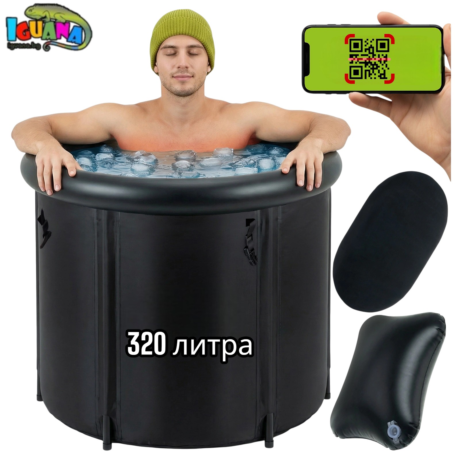 Професионална ледена вана 