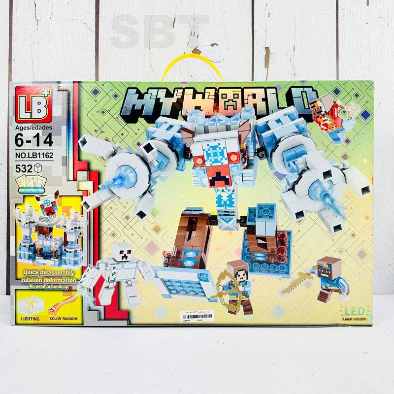 Конструктор 532 части с LED светещи елементи MYWORLD