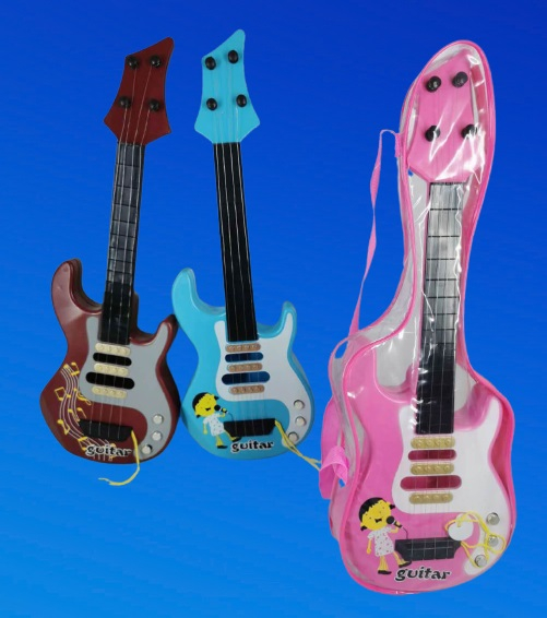 Китара в калъф три цвята, 44см