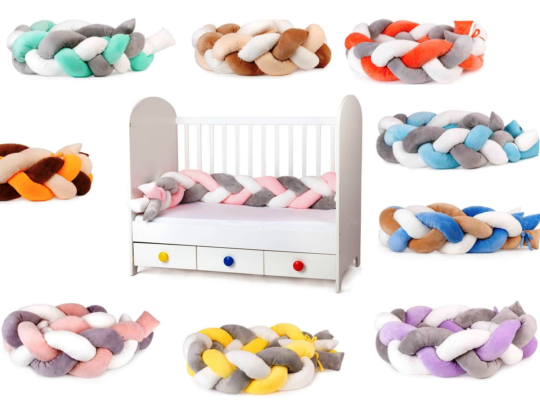 Обиколник за кошара плитка, 210х20см, 9 цвята