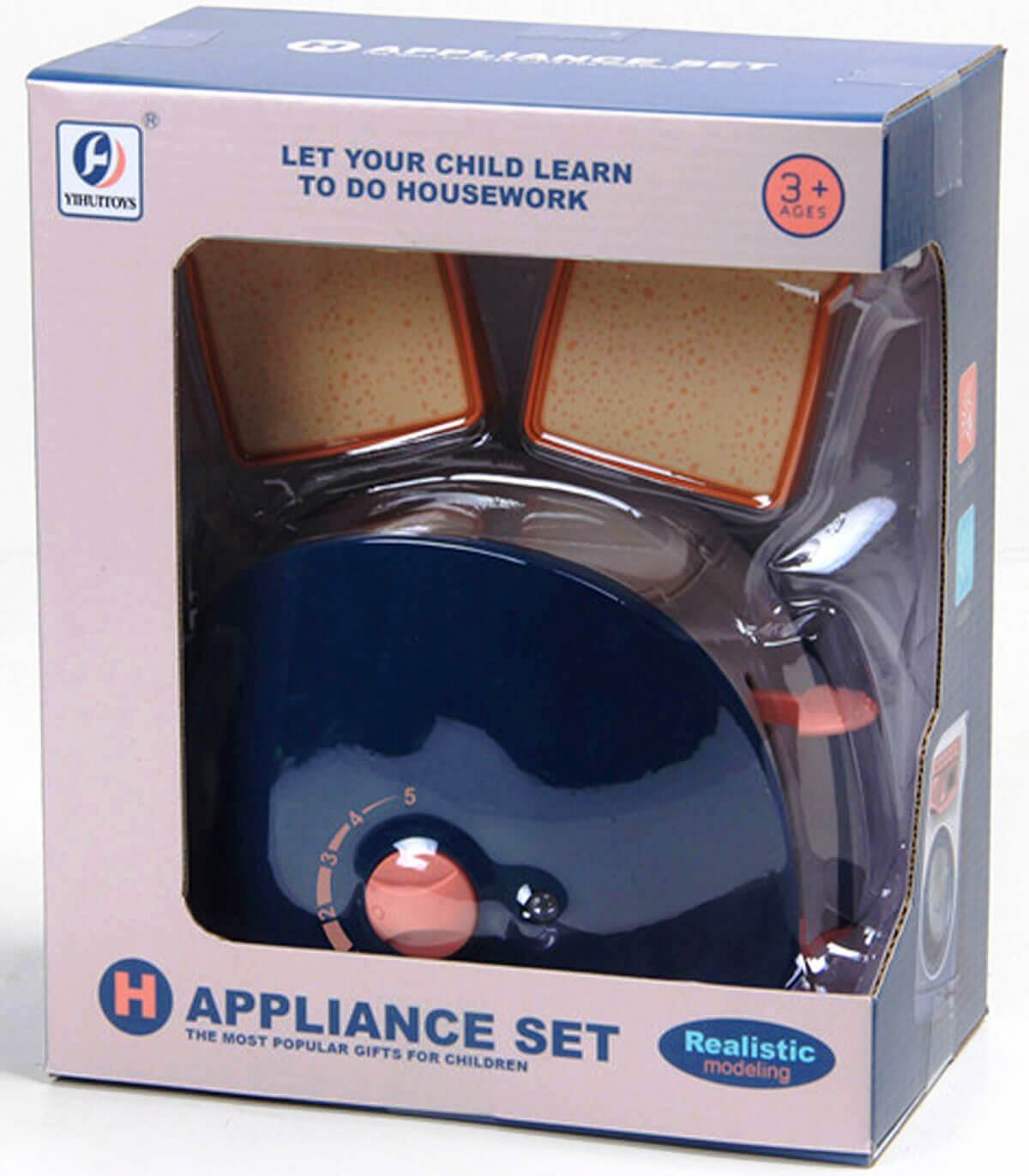 Тостер с реалистичен дизайн + две филийки, Звук и Светлини 2076240