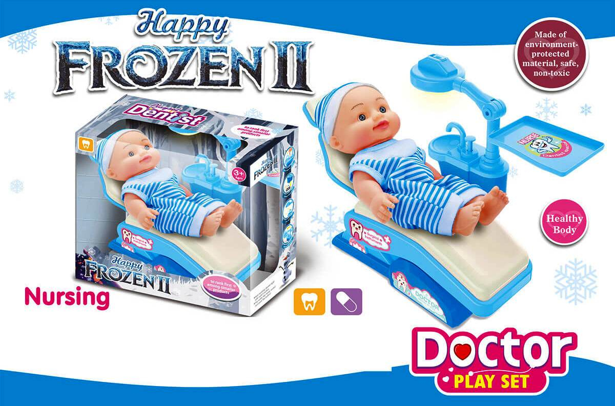 Бебе със зъболекарски кабинет и аксесоари