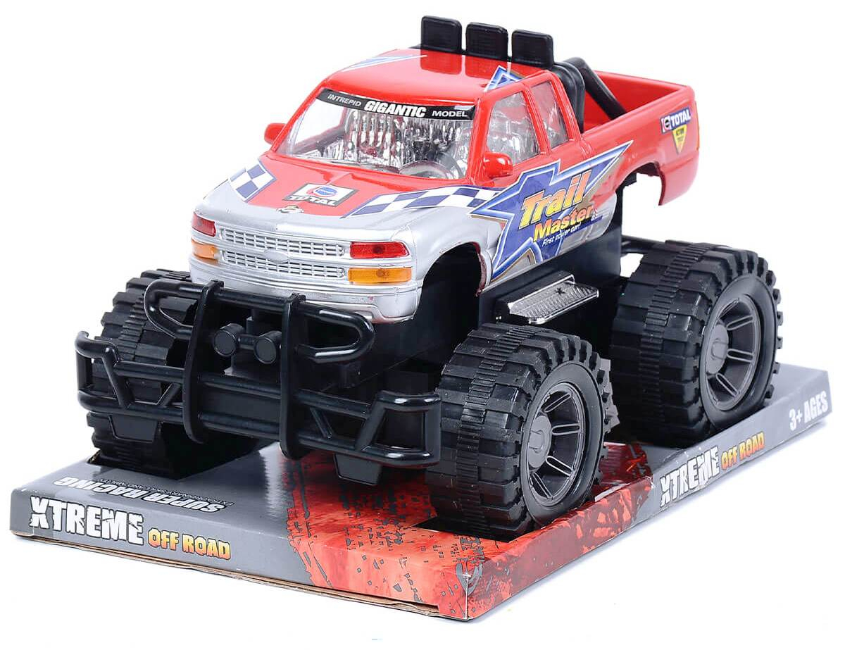 Пикап с масивни гуми и инерционен механизъм