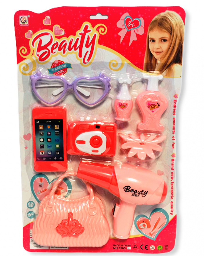 Фризьорски комплект с сашоар и аксесоари