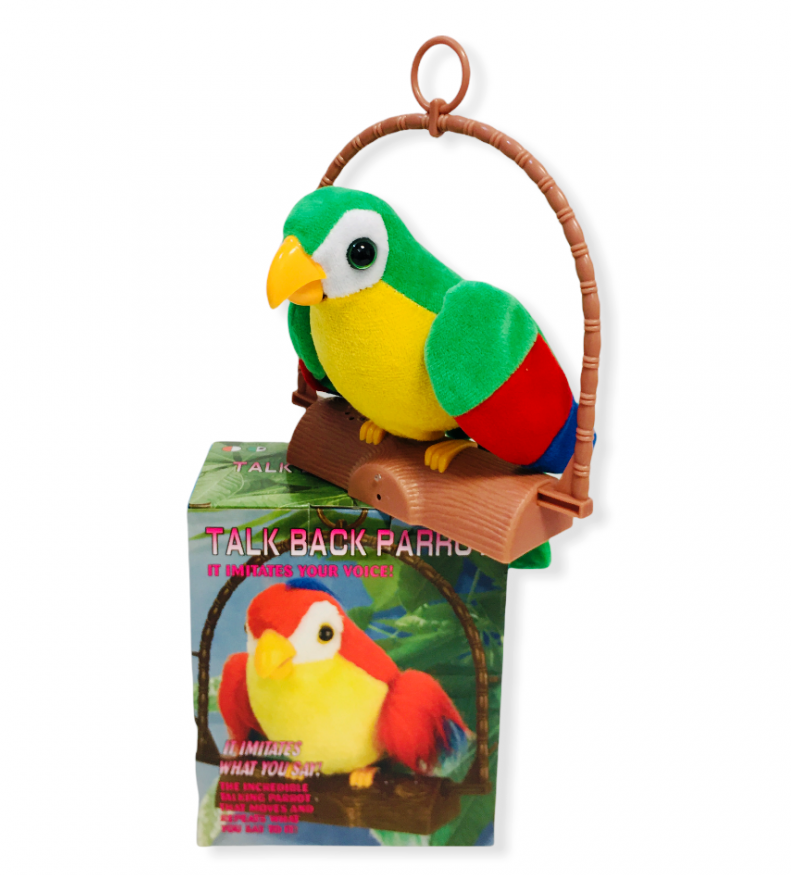 Плюшен повтарящ Папагал, Светлинни ефекти