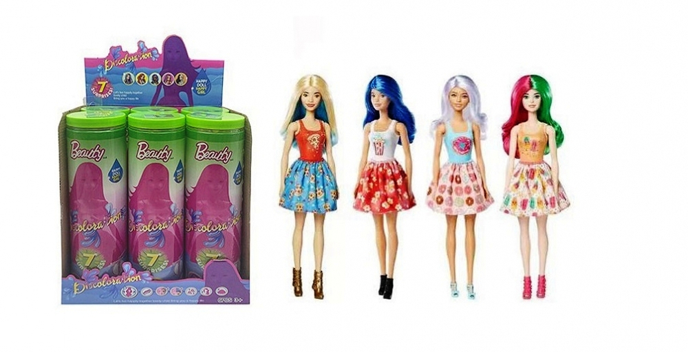 Кукла изненада, 6 вида