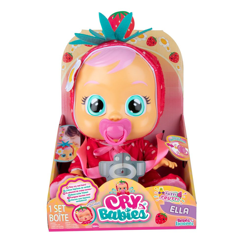 IMC Плачеща кукла CRYBABIES TUTTI FRUTTI W1 Ella, Елла