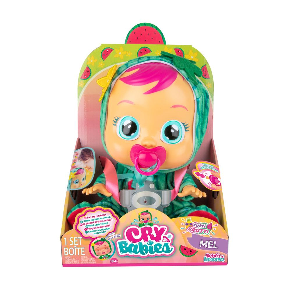 IMC Плачеща кукла CRYBABIES TUTTI FRUTTI W1 Mel, Мел