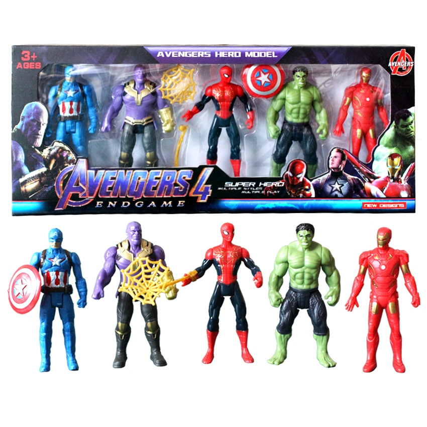 Комплект 5 фигури, супергерои Отмъстителите