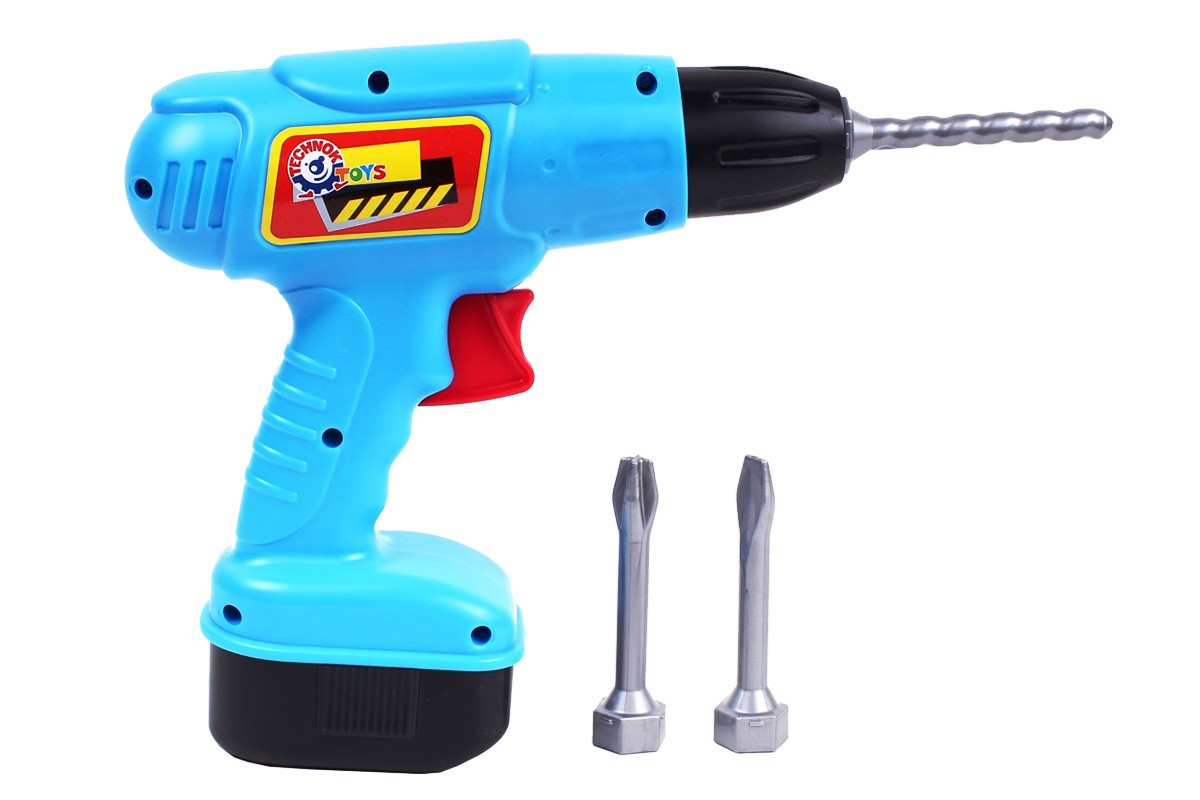 Винтоверт с механично движение и сменящи се приставки, 18х18х6см, TECHNOK, Украйна