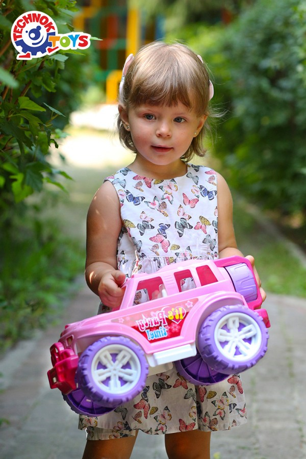 Розов Джип, 36х23х20см, TECHNOK, Украйна