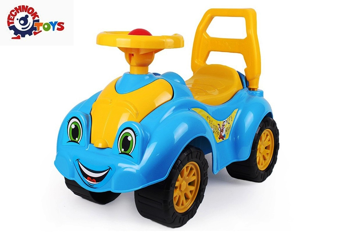 Кола за прохождане с очички и усмивка до 20кг, 65х44х31см TECHNOK, Украйна