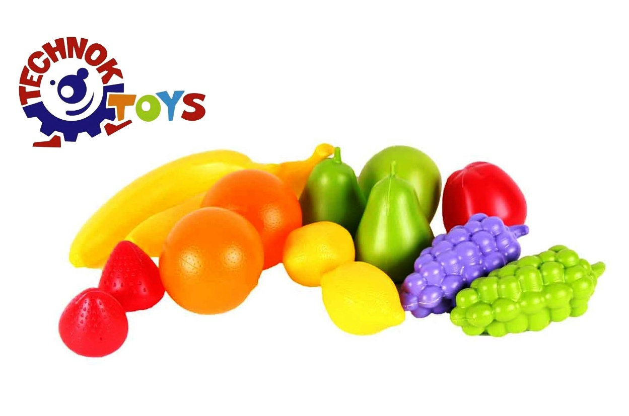 Комплект плодове и зеленчуци, 16бр, TECHNOK, Украйна