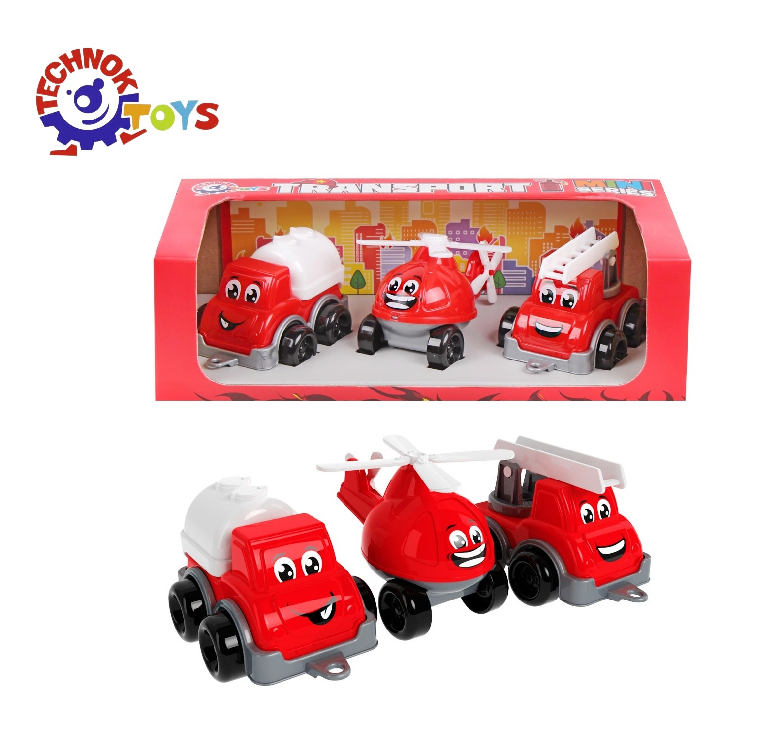 Комплект три пожарни колички, TECHNOK, Украйна