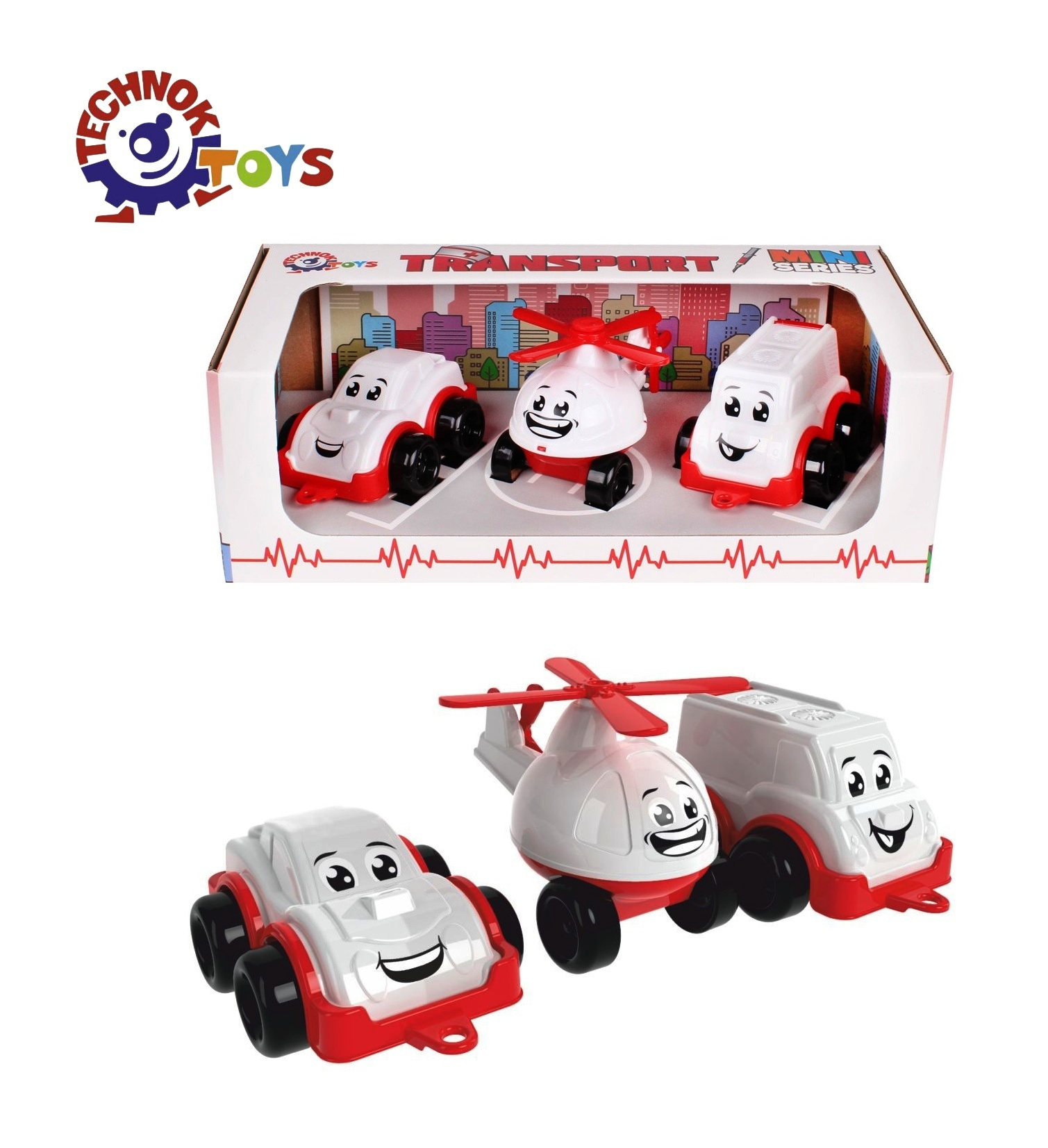 Комплект три колички за бърза помощ, TECHNOK, Украйна