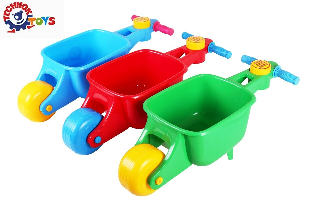 Ръчна количка за пясък със свирка 57х22х22см TECHNOK, Украйна