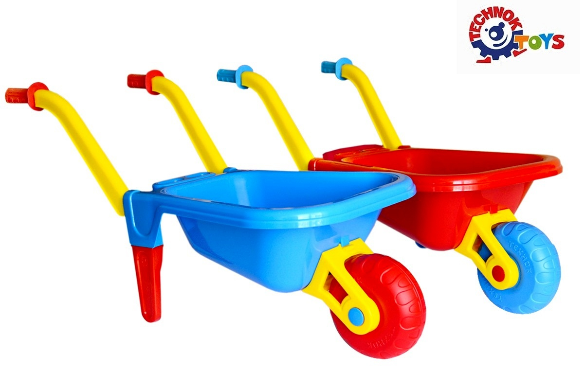 ГОЛЯМА ръчна количка за пясък 63x36x24см TECHNOK, Украйна