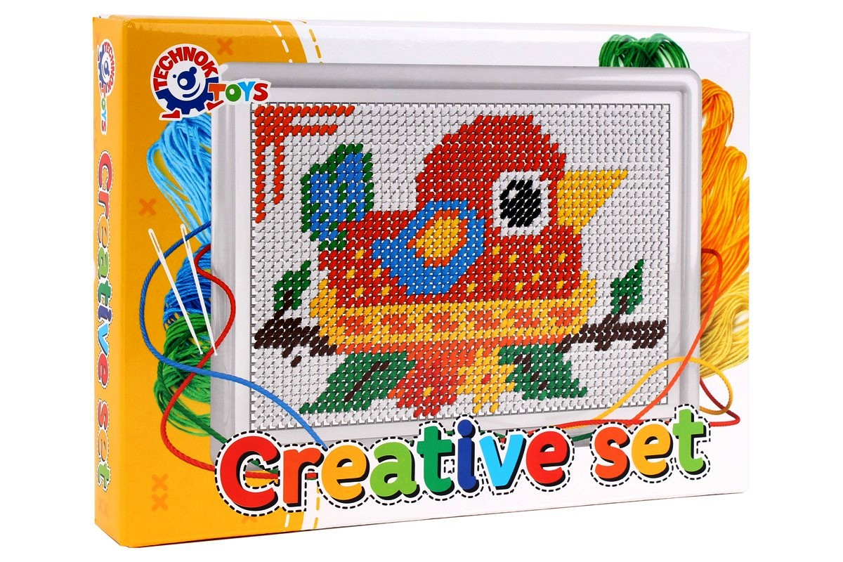 Креативен сет бродиране на картина ПИЛЕНЦЕ върху дъска TECHNOK, Украйна