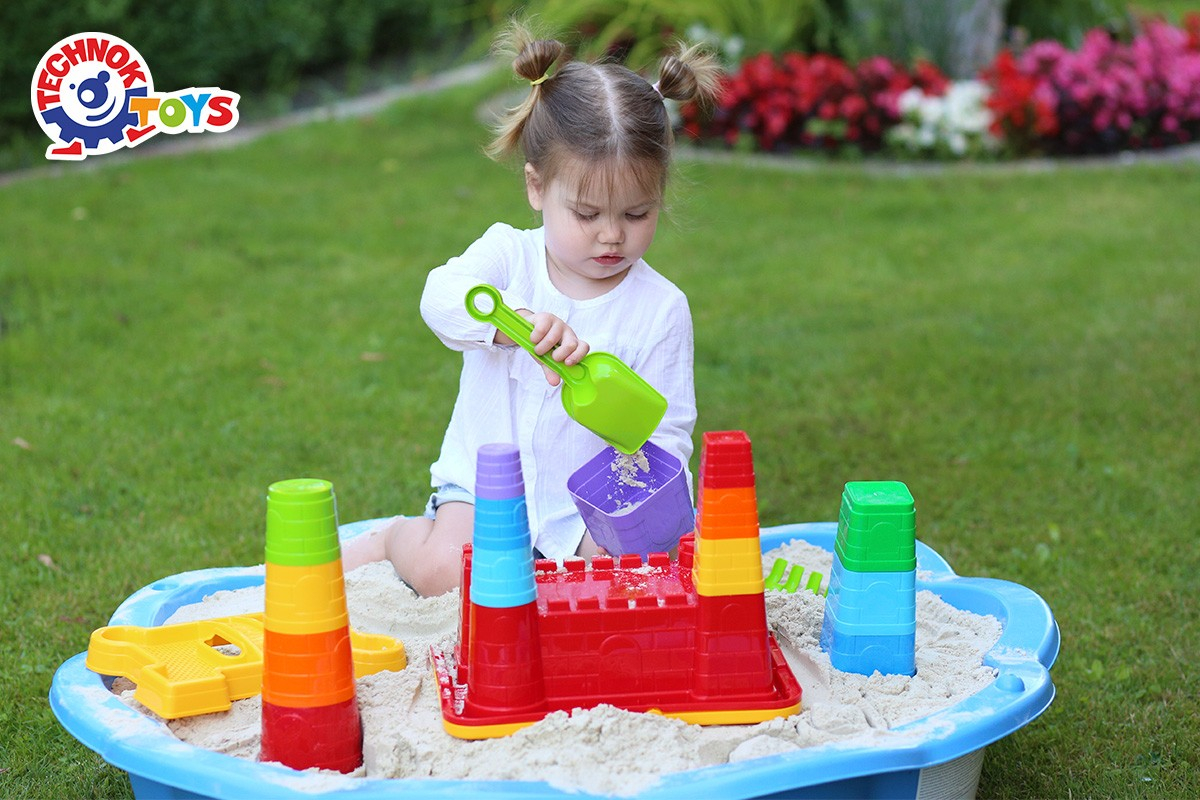 Голям Комплект за пясък, 18 части, TECHNOK, Украйна