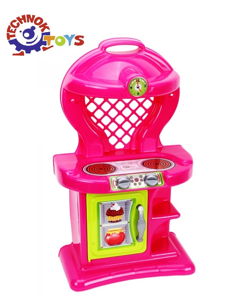 Голяма кухня с печка, фурна и аспиратор, 60х36х19см, TECHNOK, Украйна