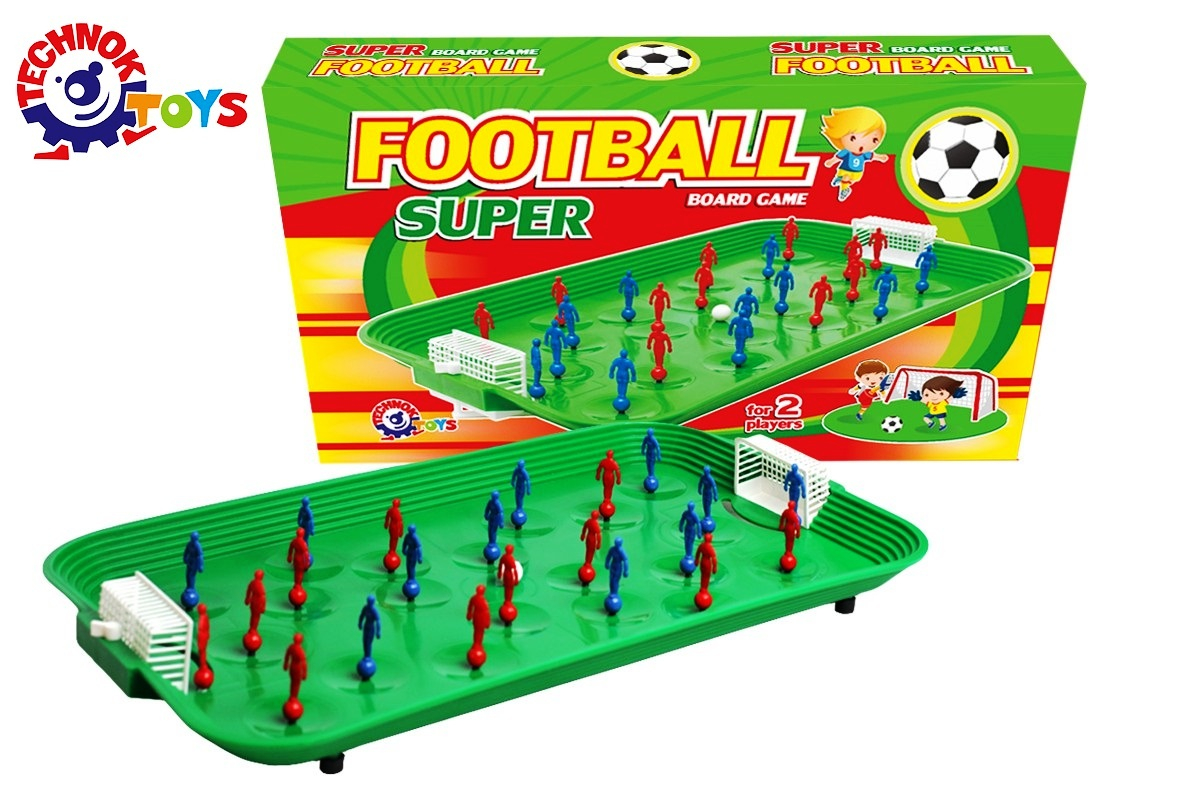 Футбол с пружинки - настолна игра 52х31х8см TECHNOK, Украйна