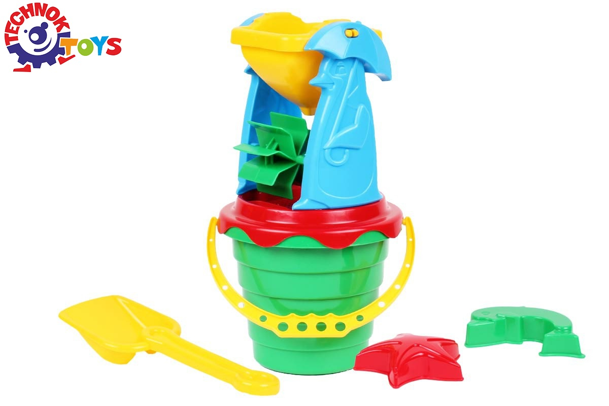 Пясъчна мелница с аксесоари за вода или пясък 29×17×15см TECHNOK, Украйна