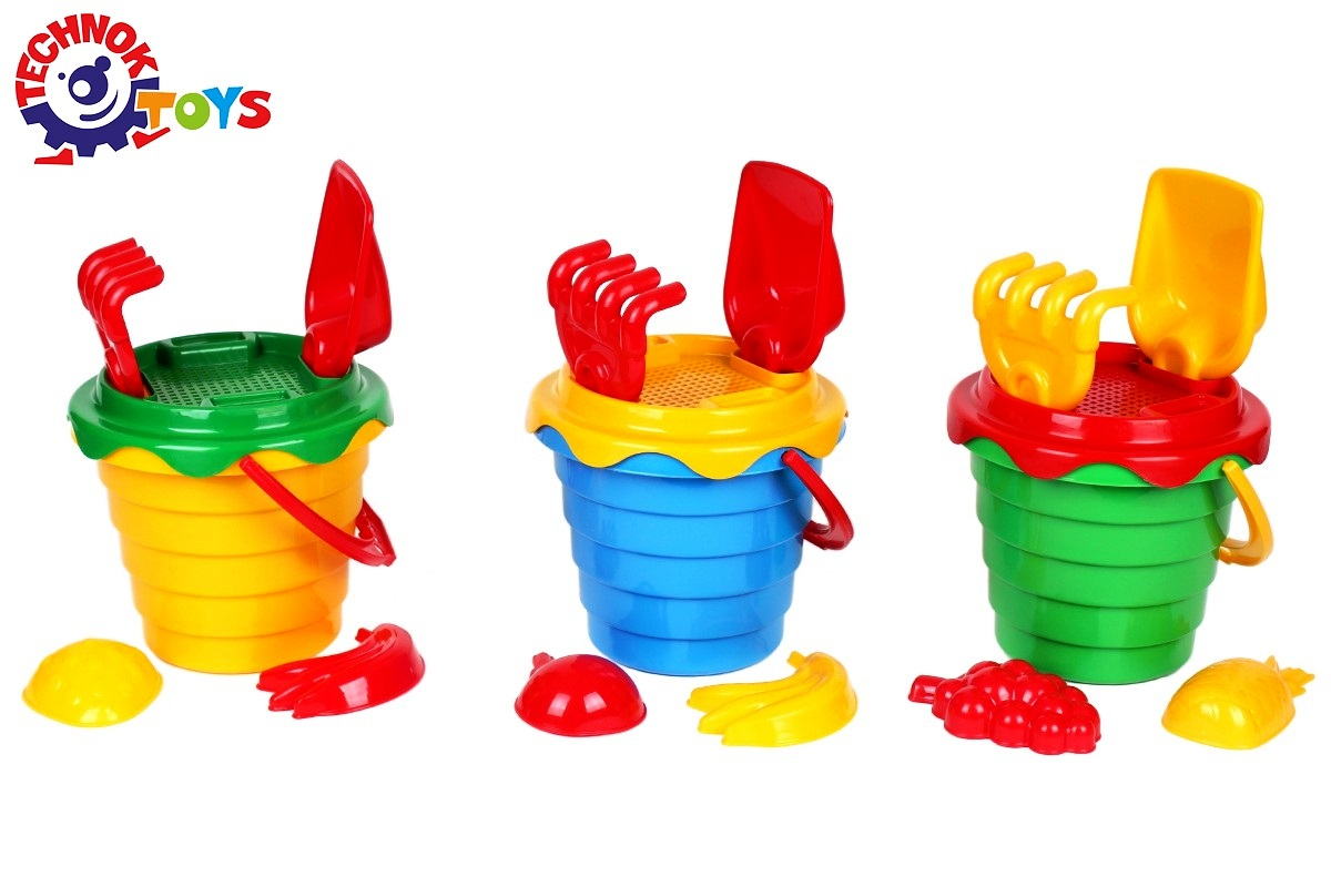 Комплект за пясък с 2 форми 22х21х15см TECHNOK, Украйна