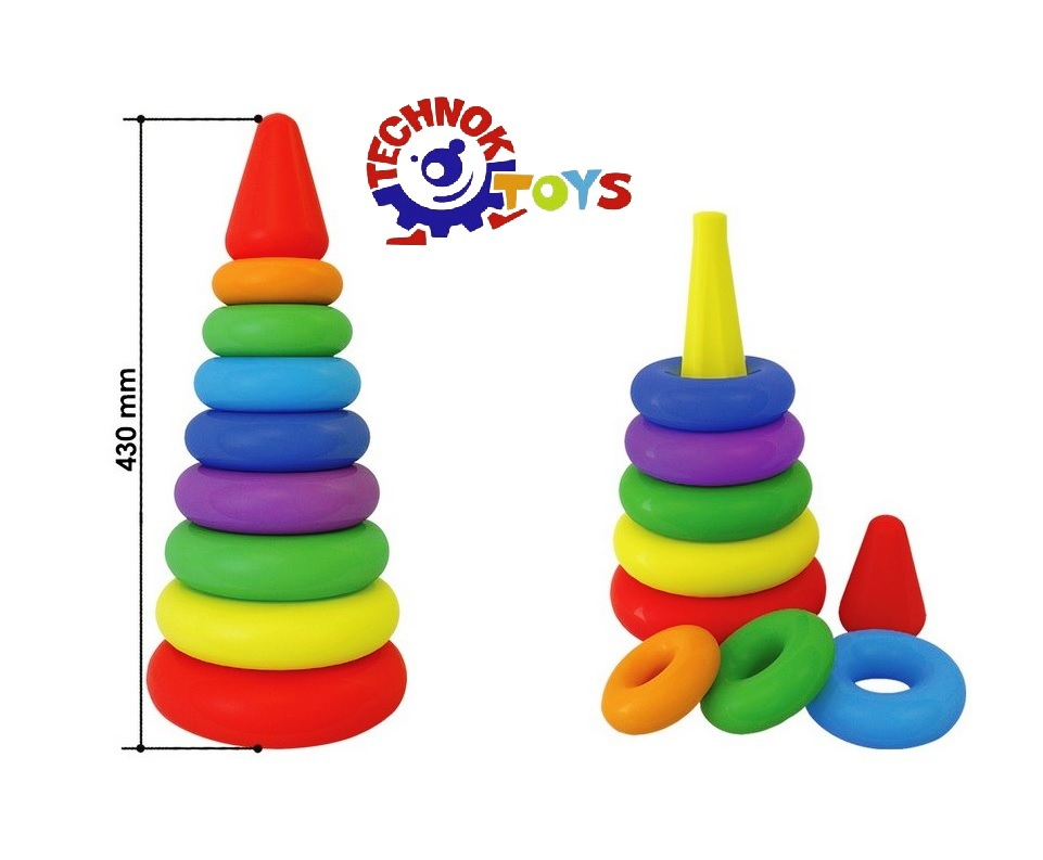 Голяма пирамида с гривни, 43х20х20см, TECHNOK, Украйна