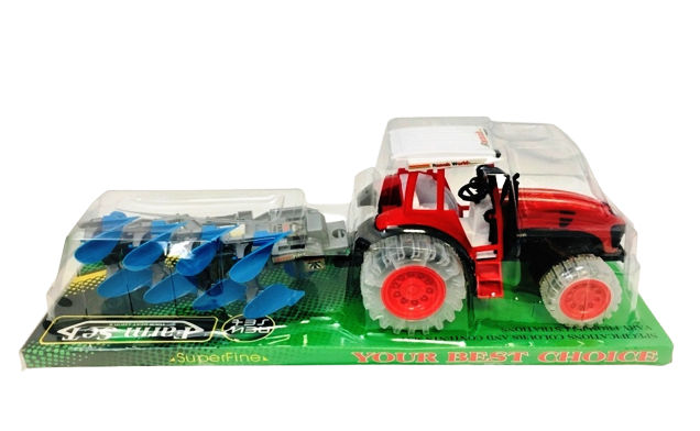 Трактор с плуг инерционен